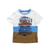 A White Short Sleeve T Shirts from Little Marc Jacobs in size 4T for boy. (Front View)