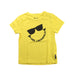 A Yellow Short Sleeve T Shirts from Karl Lagerfeld in size 4T for boy. (Front View)