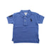 A Blue Short Sleeve Polos from Ralph Lauren in size 2T for boy. (Front View)