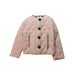 A Pink Puffer/Quilted Jackets from Burberry in size 4T for girl. (Front View)