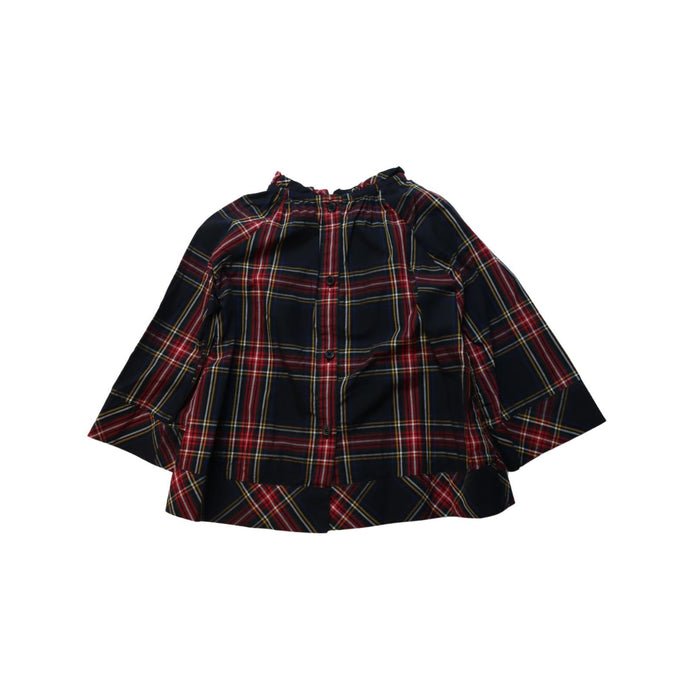 A Multicolour Long Sleeve Tops from Crewcuts in size 5T for girl. (Back View)