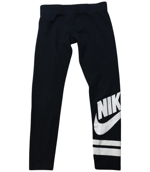 A Black Leggings from Nike in size 5T for girl. (Front View)