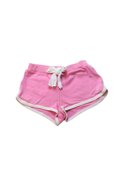 A Pink Shorts from Petit Bateau in size 8Y for girl. (Front View)