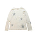 A Ivory Long Sleeve T Shirts from Bonpoint in size 8Y for girl. (Front View)