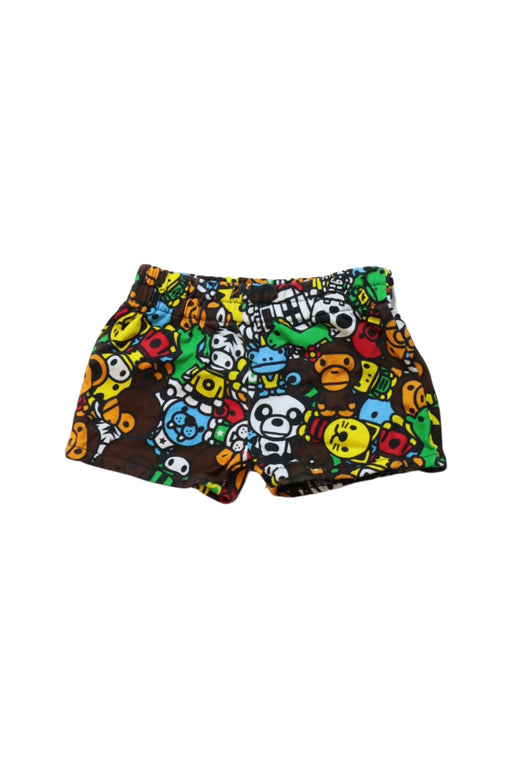 A Multicolour Shorts from Bape by A Bathing Ape in size 3-6M for boy. (Front View)