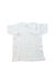 A White Short Sleeve T Shirts from Mides in size 0-3M for neutral. (Front View)