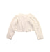 A White Cardigans from Jacadi in size 3T for girl. (Back View)