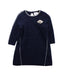 A Blue Sweater Dresses from Burberry in size 12-18M for girl. (Front View)
