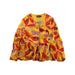A Yellow Cardigans from Catimini in size 6T for girl. (Front View)