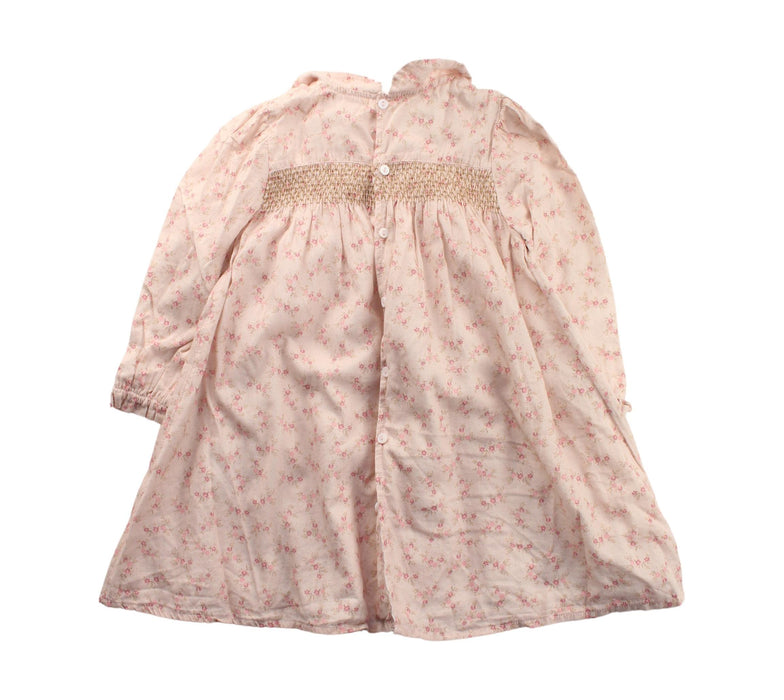 A Pink Long Sleeve Dresses from Wedoble in size 3T for girl. (Back View)