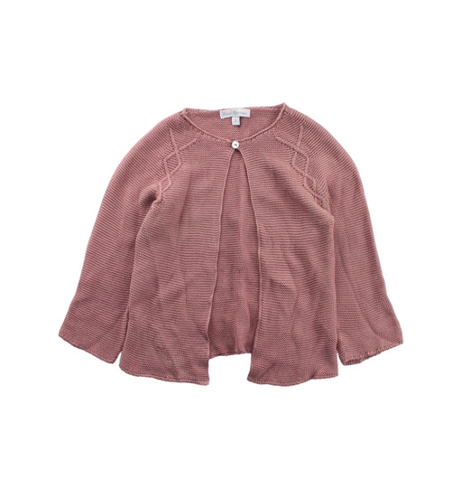 A Pink Cardigans from Fina Ejerique in size 3T for girl. (Front View)