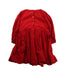 A Red Long Sleeve Dresses from Elfie London in size 4T for girl. (Back View)