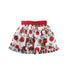 A Red Short Skirts from Jessie and James in size 4T for girl. (Back View)