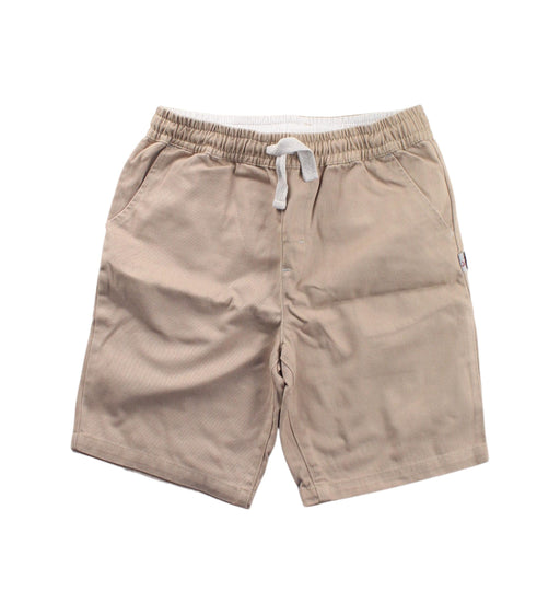 A Beige Shorts from The Little White Company in size 3T for boy. (Front View)