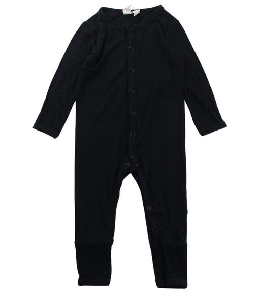 A Black Long Sleeve Jumpsuits from Kyte Baby in size 6-12M for boy. (Front View)