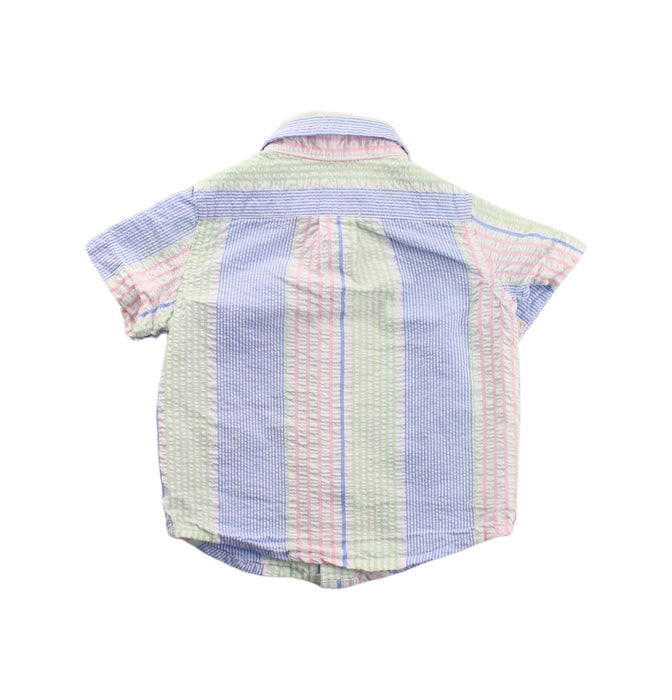 A Multicolour Short Sleeve Shirts from Janie & Jack in size 6-12M for girl. (Back View)