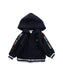 A Navy Zippered Sweatshirts from Ralph Lauren in size 3-6M for boy. (Front View)