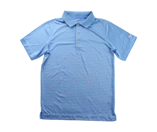 A Blue Short Sleeve Polos from Nike in size 10Y for boy. (Front View)
