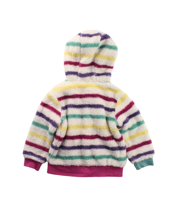 A White Lightweight Jackets from Joules in size 12-18M for boy. (Back View)