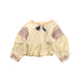 A Ivory Long Sleeve Tops from Louise Misha in size 4T for girl. (Front View)