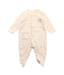 A White Onesies from Natures Purest in size 6-12M for neutral. (Front View)