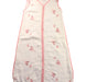 A White Sleepsacs from Aden & Anais in size 12-18M for girl. (Front View)