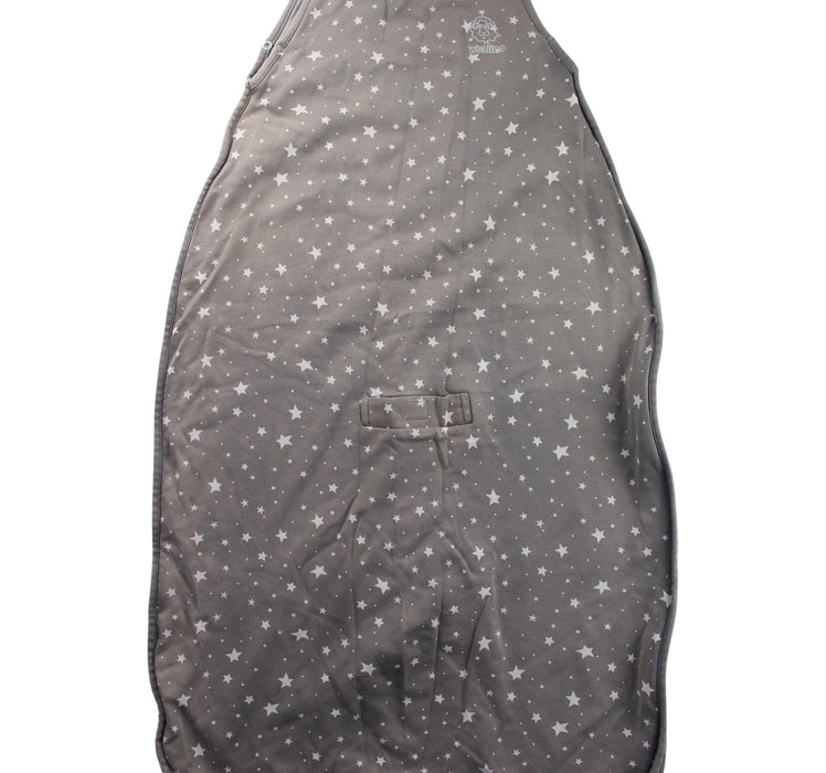 A Grey Sleepsacs from Woolino in size 2T for girl. (Front View)