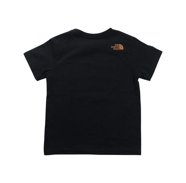 A Black Short Sleeve T Shirts from The North Face in size 4T for boy. (Back View)