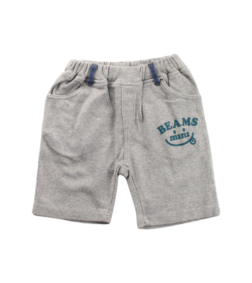 A Grey Shorts from BEAMS in size 2T for boy. (Front View)