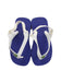 A White Flip Flops from Havaianas in size 5T for boy. (Back View)