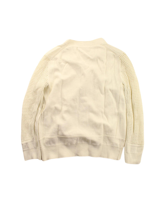 A Ivory Cardigans from Burberry in size 8Y for boy. (Back View)