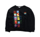 A Black Crewneck Sweatshirts from Burberry in size 8Y for boy. (Front View)