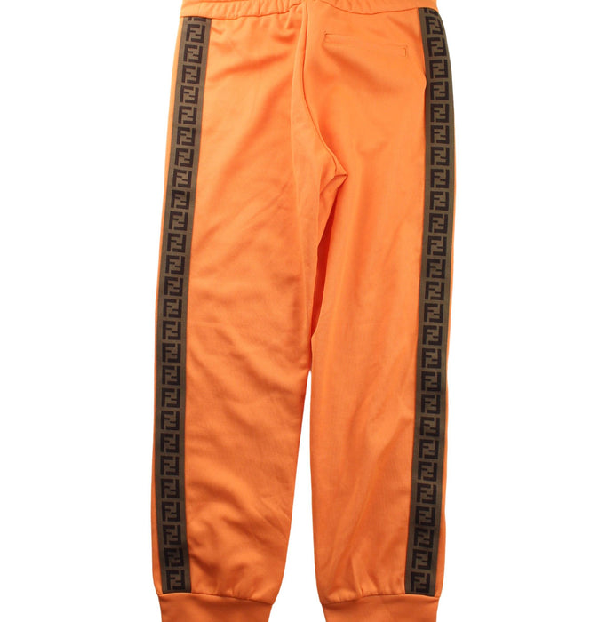 A Orange Sweatpants from Fendi in size 10Y for boy. (Back View)