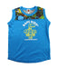 A Blue Sleeveless T Shirts from BAPE KIDS in size 10Y for boy. (Front View)