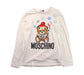 A White Long Sleeve T Shirts from Moschino in size 10Y for neutral. (Front View)