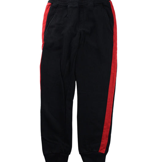 A Black Sweatpants from Neil Barrett Kids in size 10Y for boy. (Front View)
