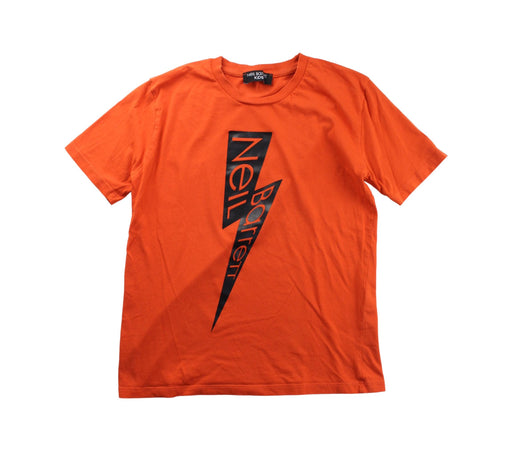 A Orange Short Sleeve T Shirts from Neil Barrett Kids in size 12Y for boy. (Front View)