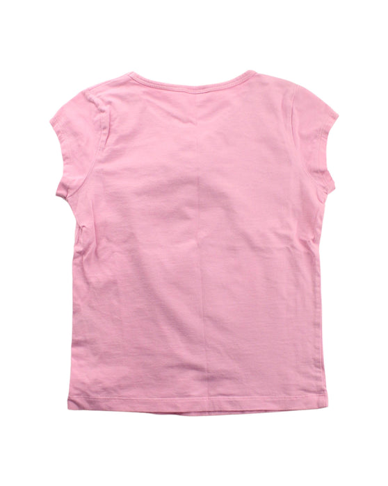A Pink Short Sleeve T Shirts from Jim Thompson in size 3T for girl. (Back View)