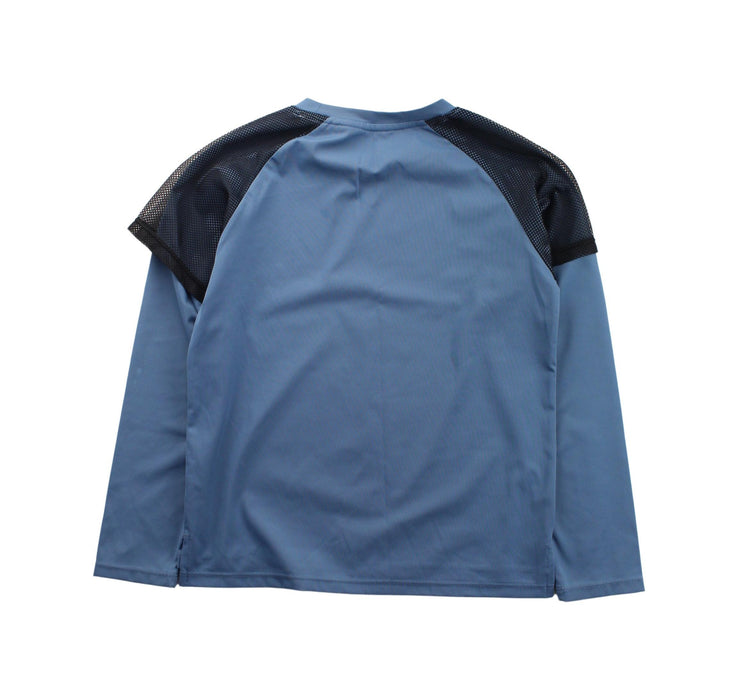 A Blue Long Sleeve T Shirts from Moody Tiger in size 7Y for boy. (Back View)