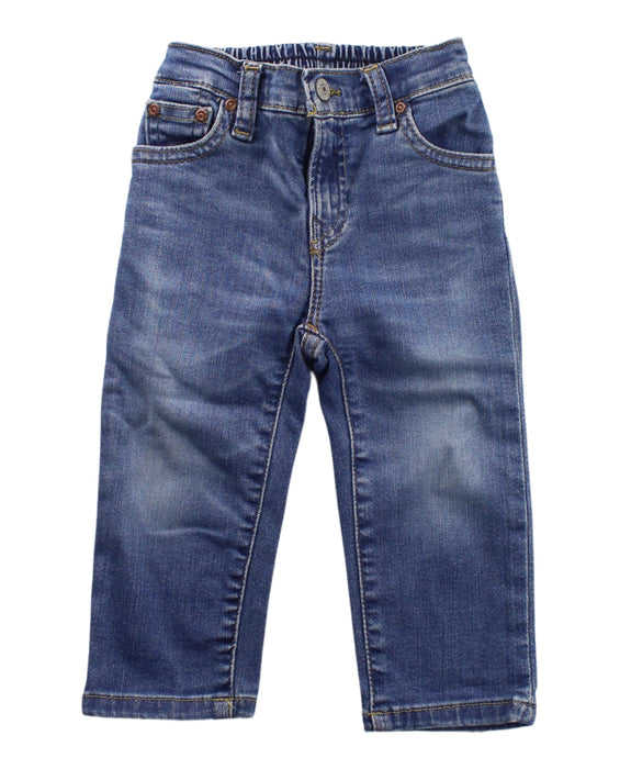 A Blue Jeans from Polo Ralph Lauren in size 12-18M for boy. (Front View)