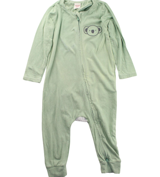 A Green Long Sleeve Jumpsuits from Seed in size 12-18M for boy. (Front View)