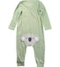 A Green Long Sleeve Jumpsuits from Seed in size 12-18M for boy. (Back View)