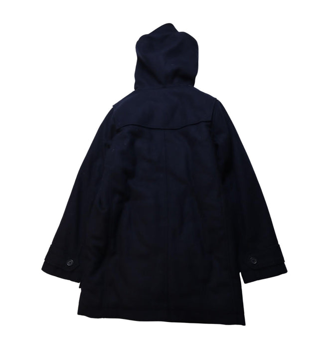 A Black Coats from Jacadi in size 12Y for boy. (Back View)