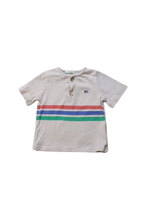 A Multicolour Short Sleeve T Shirts from Bobo Choses in size 18-24M for boy. (Front View)