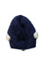 A White Winter Hats from Chicco in size 6-12M for neutral. (Back View)