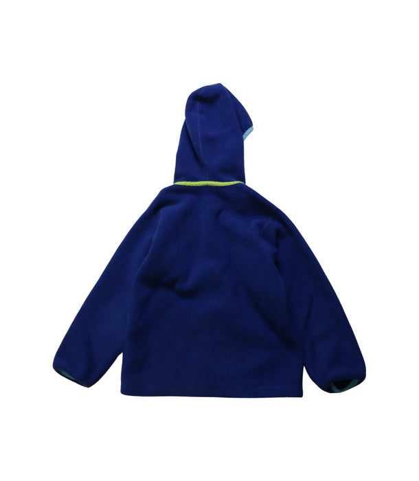 A Blue Lightweight Jackets from Patagonia in size 4T for boy. (Back View)
