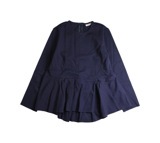 A Navy Long Sleeve Tops from Il Gufo in size 12Y for girl. (Front View)