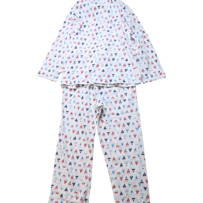 A Multicolour Pyjama Sets from ELLE in size 5T for neutral. (Back View)