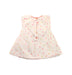 A White Short Sleeve Dresses from Absorba in size 12-18M for girl. (Back View)