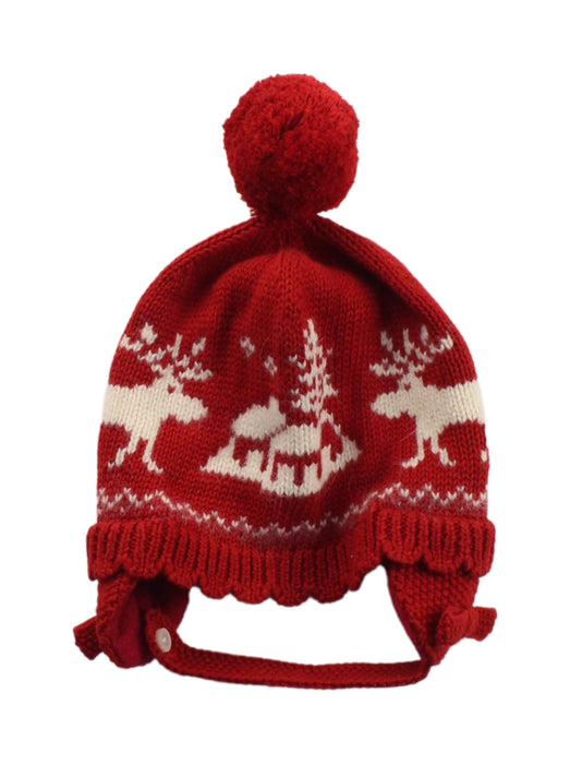 A Red Winter Hats from Ralph Lauren in size O/S for girl. (Front View)